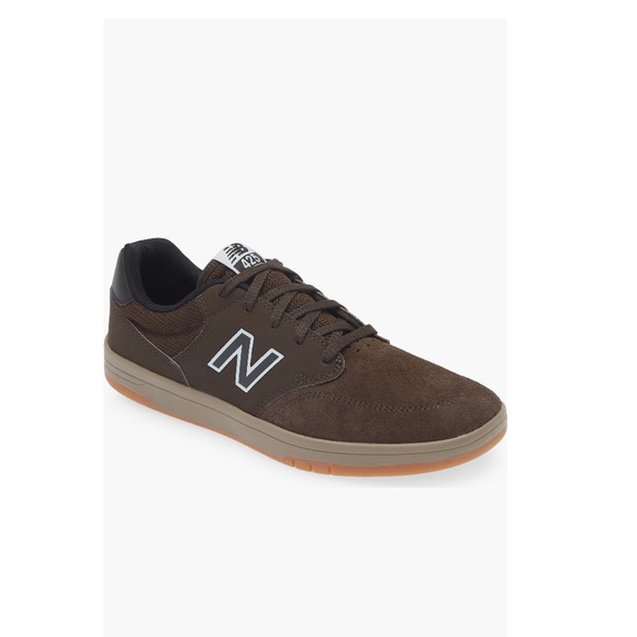 New Balance Numeric 425 Skate Sneakers Brown & Black Suede Men’s Size 5.5 - Picture 1 of 15